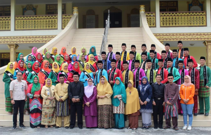 50 Finalis Bujang Dara Riau Kunjungi LAMR